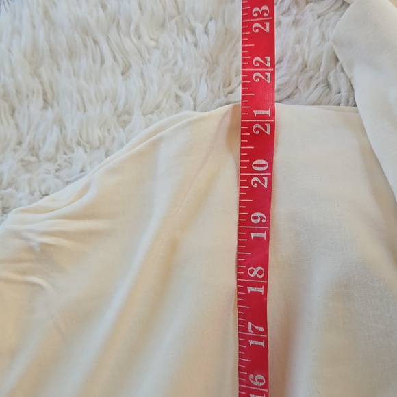 Aria Lattner Everyday Ivory Sleeveless Knit Jumpsuit Large - Picture 11 of 13